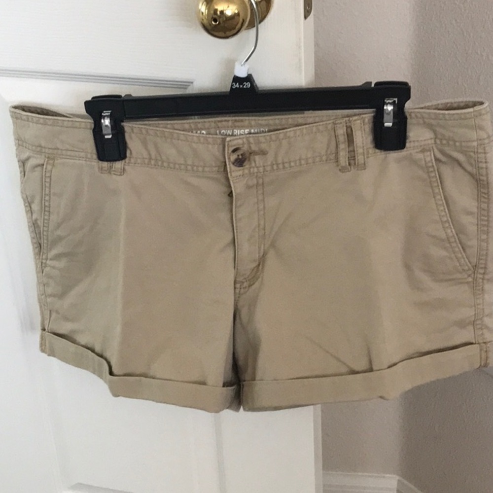 Khaki shorts